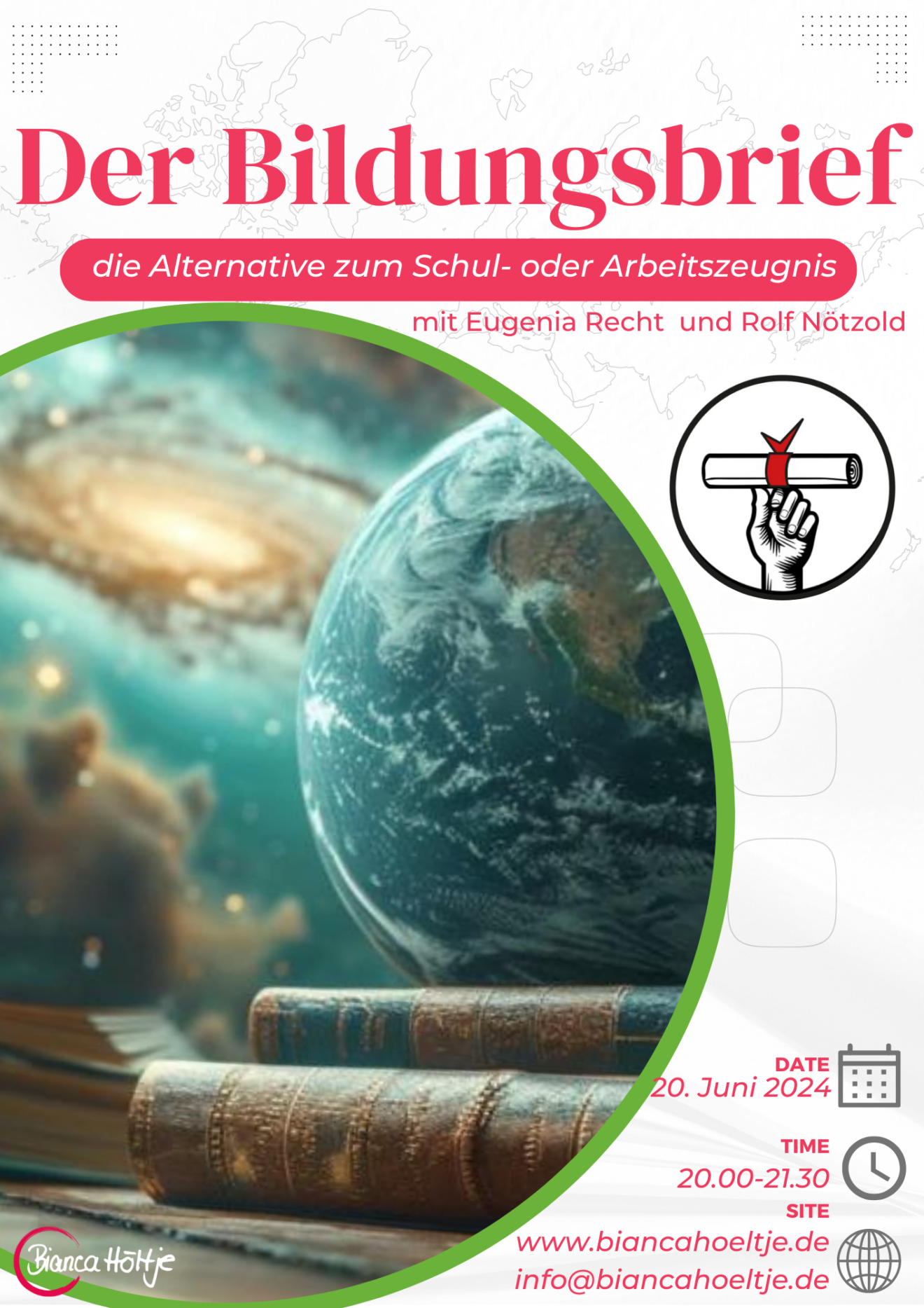 WEBINAR Der Bildungsbrief - mit Eugenia Recht und Rolf Nötzold